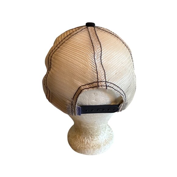 Colorado Flag Trucker Hat Navy Front Beige Mesh Back Adjustable Snapback Civil S - Picture 3 of 6